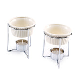 Norpro 3-Ounce Ceramic Butter Warmers for Lobster, Shrimp, and Crab, Set of 2