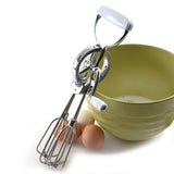 Norpro Egg Beater Classic Hand Crank Style, 12-Inch Stainless Steel Mixer