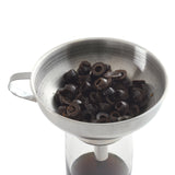 Norpro Heavy Duty Stainless Ssteel Wide Mouth Funnel with Removable Strainer, 5.5-Inch