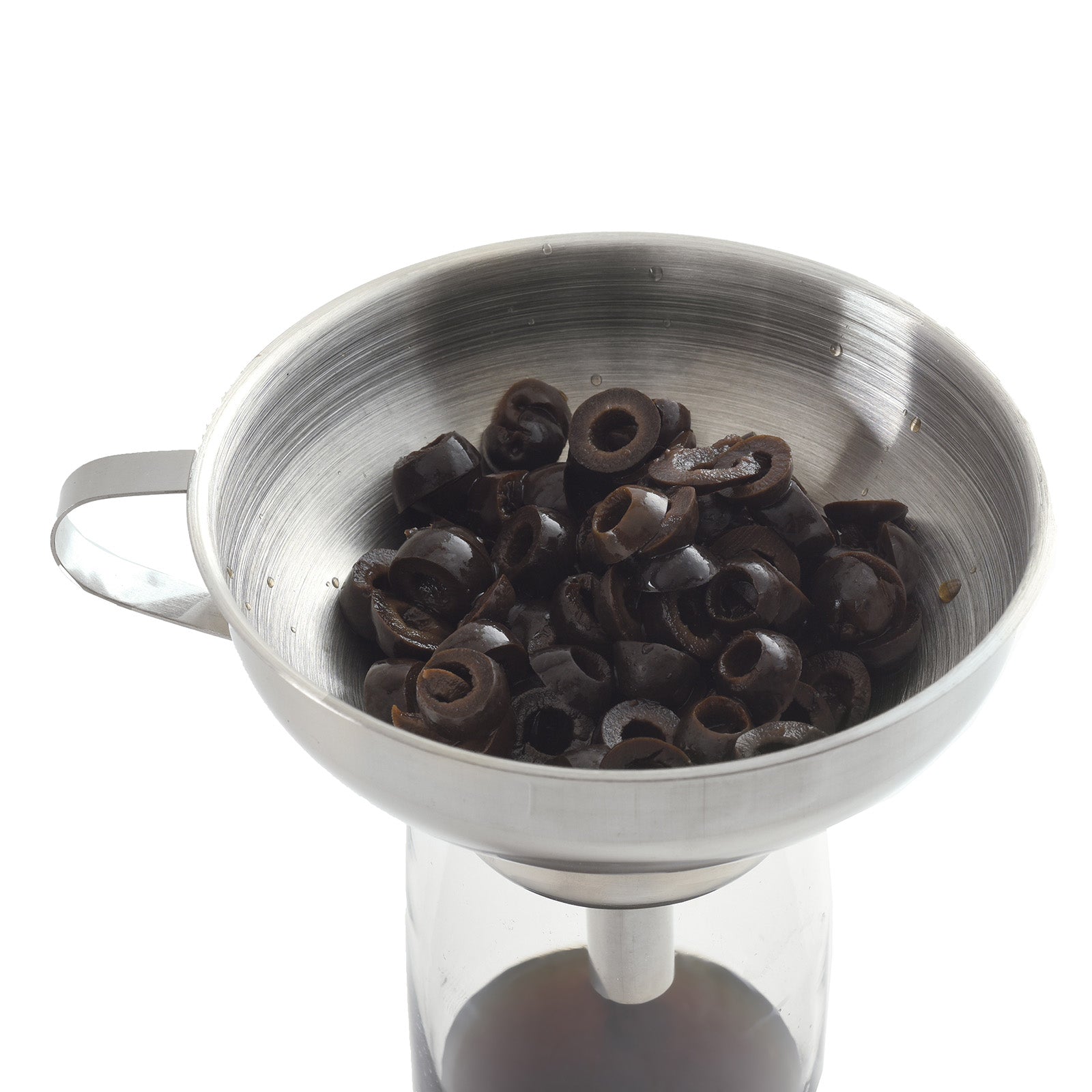 Norpro Heavy Duty Stainless Ssteel Wide Mouth Funnel with Removable Strainer, 5.5-Inch