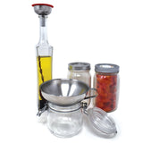 Norpro Heavy Duty Stainless Ssteel Wide Mouth Funnel with Removable Strainer, 5.5-Inch