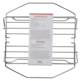 Norpro Adjustable Roast Rack, 11 Inch Nickel-Plated, 7 Positions, Silver