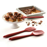 Norpro Heavy Duty Silicone Spatulas, Set of 3, Red