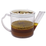 Norpro Clear Separator/Strainer, 1.75 Cup/400ml, Dishwasher Safe