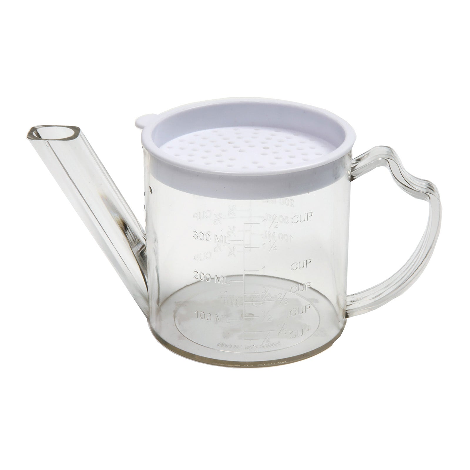 Norpro Clear Separator/Strainer, 1.75 Cup/400ml, Dishwasher Safe