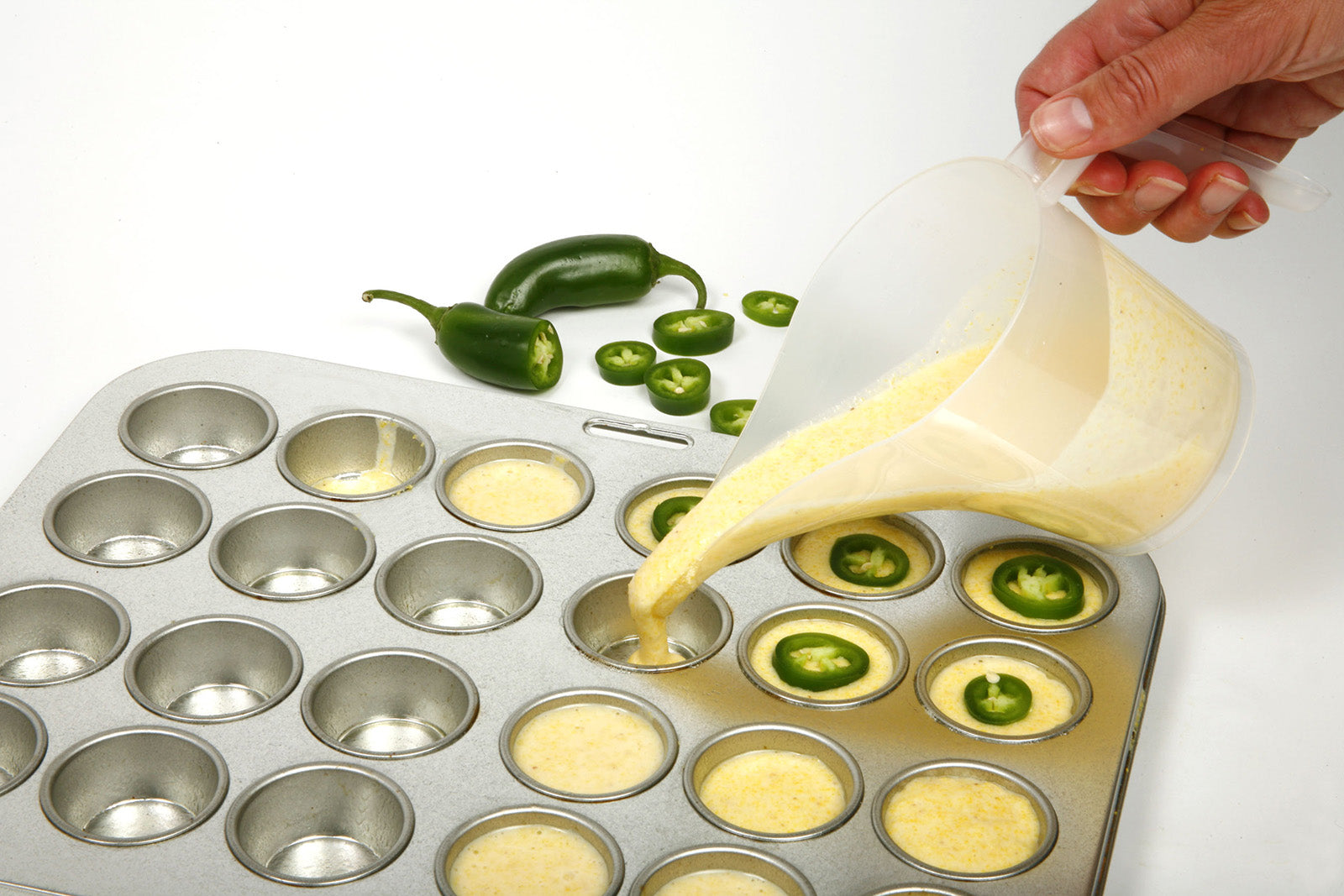 Norpro Funnel Pitcher, 2 Cup, White