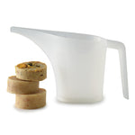 Norpro Funnel Pitcher, 3.5 Cup, White