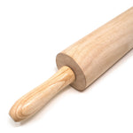 Norpro Wooden Rolling Pin, 13 Inch Hardwood Dough Roller