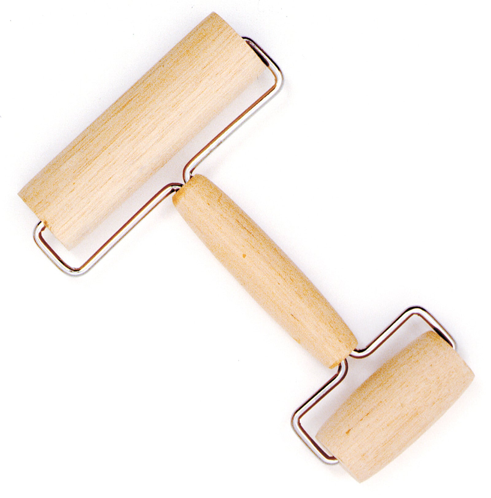 Norpro Wood Pastry/Pizza Roller, 4-Inch Hardwood Dough Roller