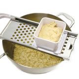 Norpro Spaetzle Maker, Stainless Steel with Sliding Hopper