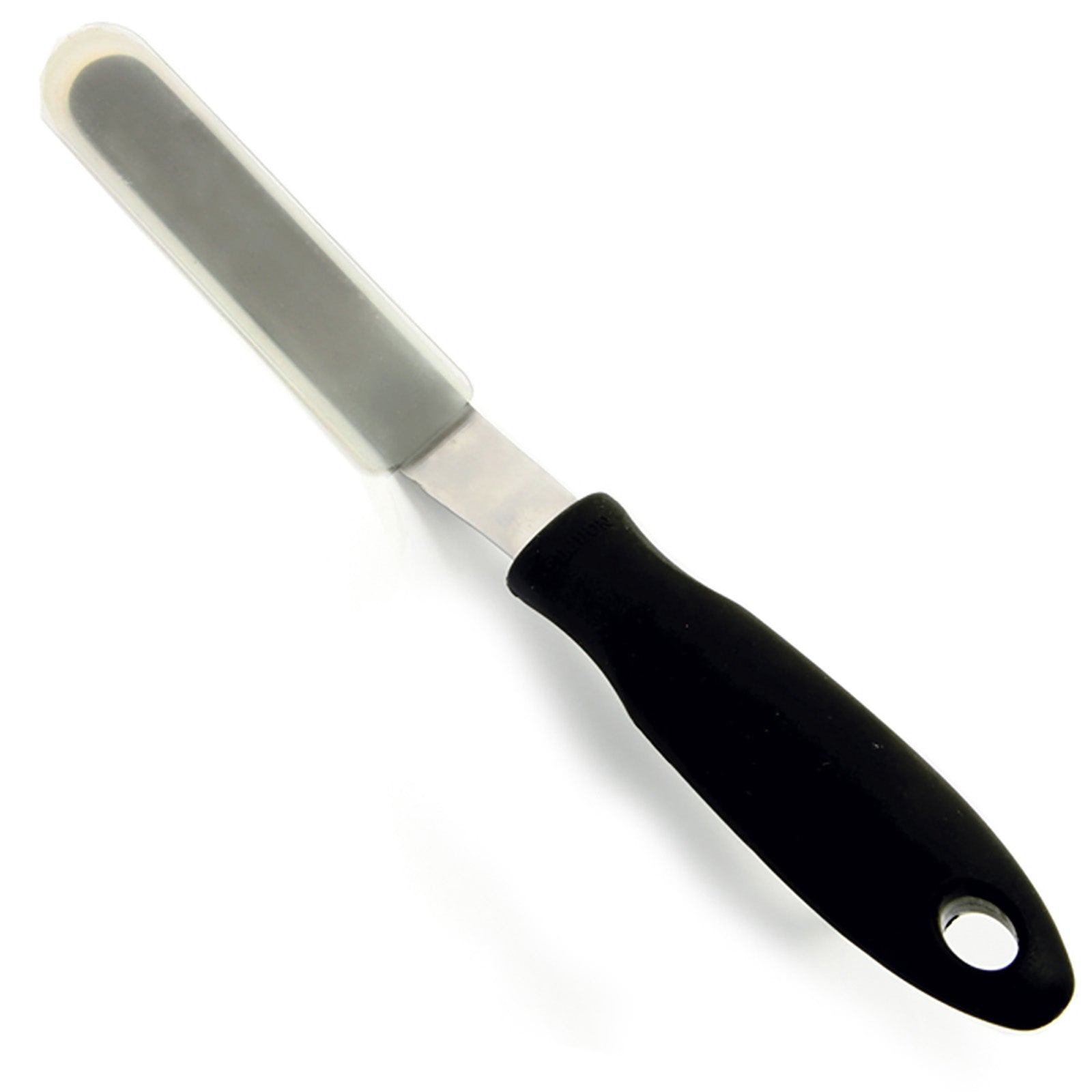Norpro Grip-EZ Offset Cupcake Spatula, Medium, Black Handle