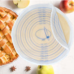 Norpro Silicone Pie Crust Dough Rolling Bag, Non-Stick, Mess-Free, 5" to 12" Crusts