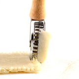 Norpro Stainless Steel Pastry and Pasta Crimper, Cutter, and Sealer, Silver