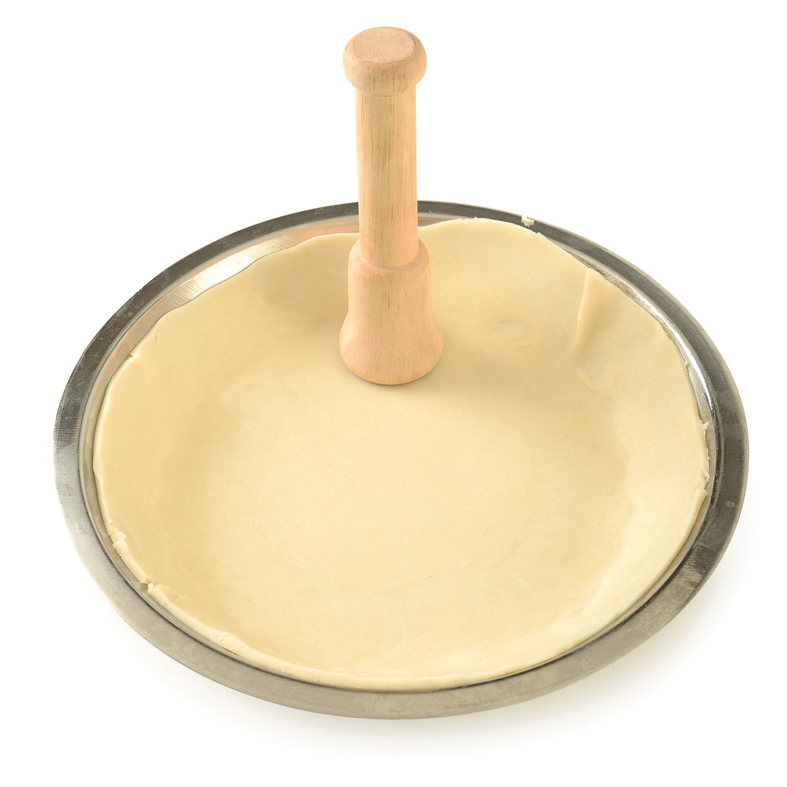 Norpro Tart Tamper, Wooden Dough Press for Mini Muffins and Tarts