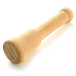 Norpro Tart Tamper, Wooden Dough Press for Mini Muffins and Tarts