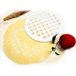 Norpro Lattice Pie Top Cutter – 10-Inch Crust Decoration Tool, White