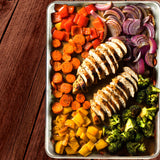 Norpro Jelly Roll Pan, 18 x 13 Inch Commercial Grade Aluminum Baking Sheet