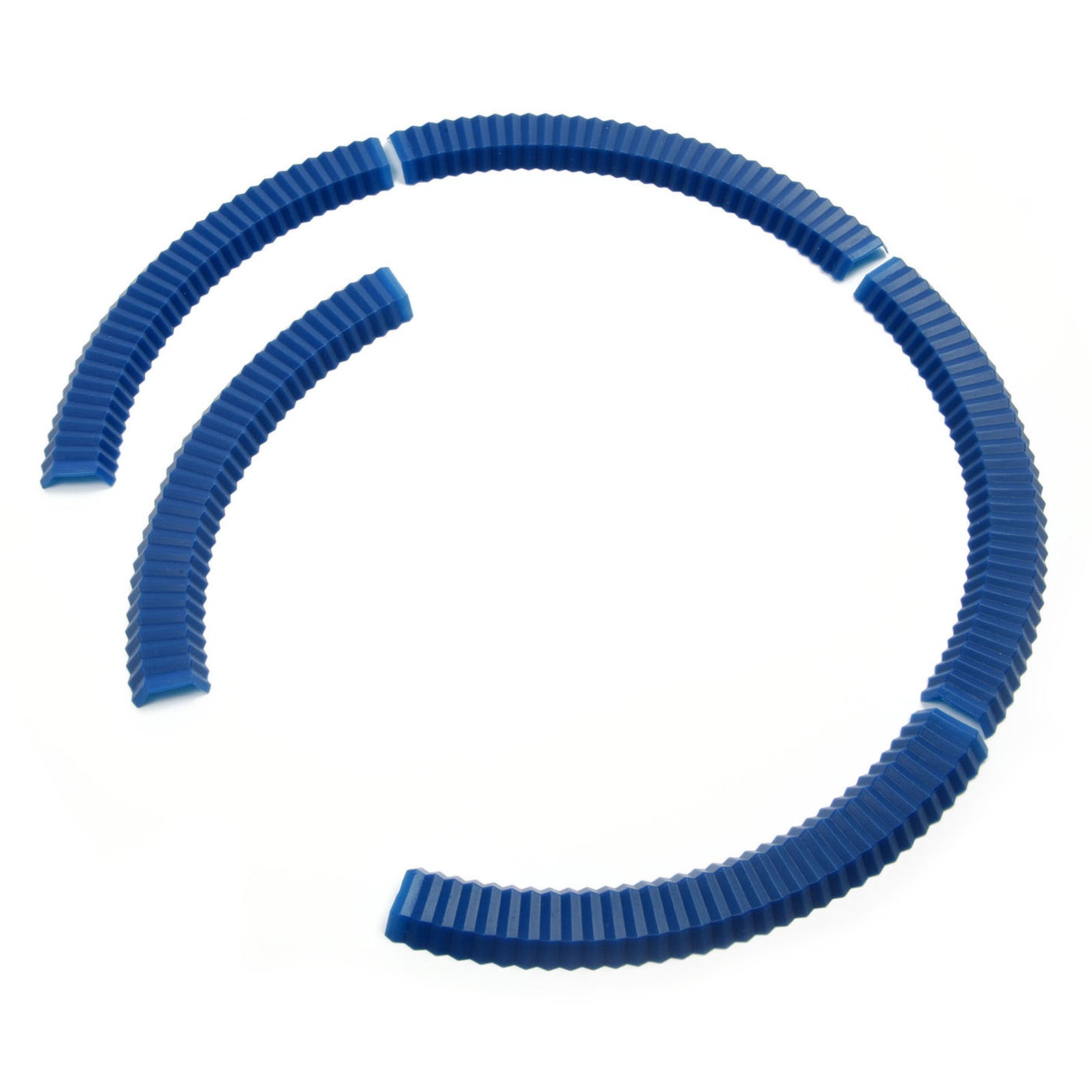 Norpro Silicone Pie Crust Shields – 5-Piece Adjustable Set, Blue