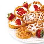 Norpro Rosette/Timbale Set, 7-Piece, Stainless Steel Molds for Fried Pastries