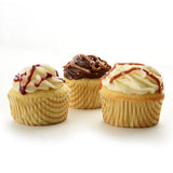 Norpro Muffin Cups with Gold Swirl – 75-Pack Decorative Paper Liners