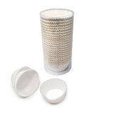 Norpro Standard Muffin Cups – 500 Pack, White Paper Liners for Cupcakes and Muffins