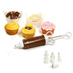 Norpro Cupcake Injector/Decorating Icing Set, 9-Piece, Stainless Steel Tips