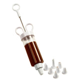 Norpro Cupcake Injector/Decorating Icing Set, 9-Piece, Stainless Steel Tips