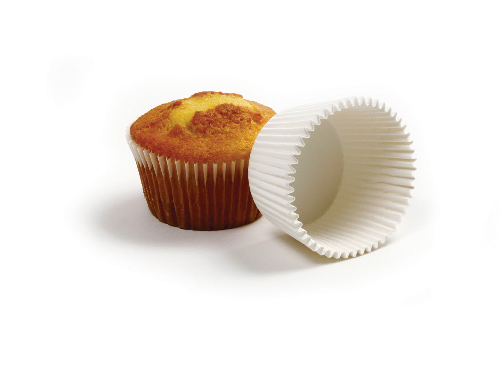Norpro Giant Muffin Cups, White – 500 Pack of Jumbo Paper Liners