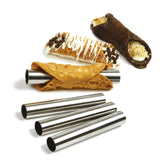 Norpro Stainless Steel Cannoli Forms, 5.75-Inch, Set of 4