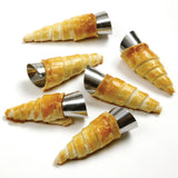 Norpro Stainless Steel Cream Horn Molds, 4.25-Inch, Set of 6