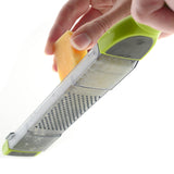 Norpro Dual Grater Zester with Storage Cover, Green