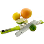 Norpro Dual Grater Zester with Storage Cover, Green