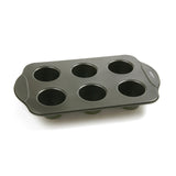 Norpro Nonstick Linking Popover Pan, Small, 6-Well Mini Popover Tray