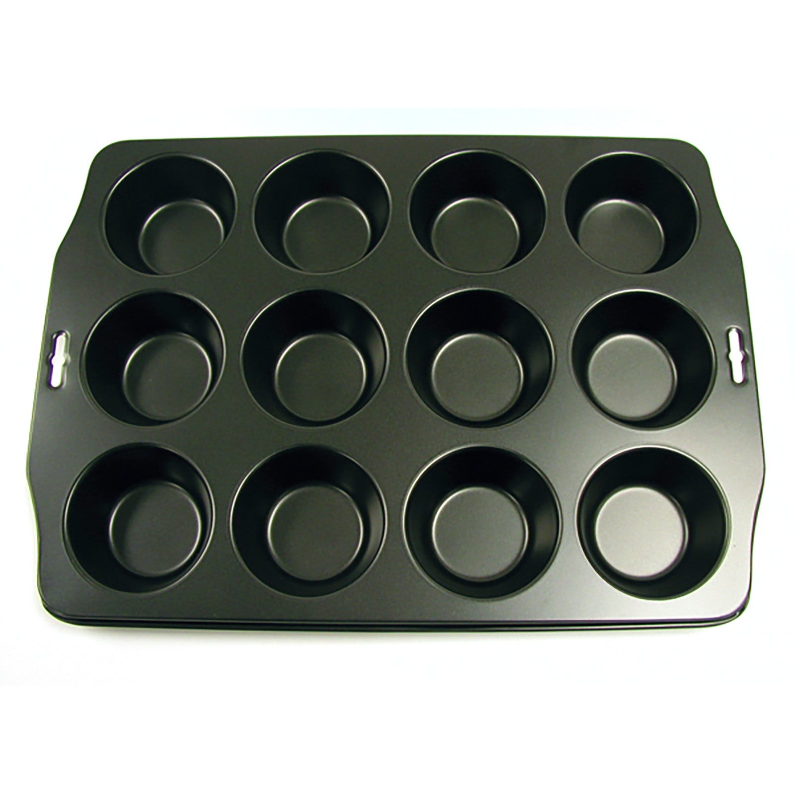 Norpro 12 Cup Nonstick Muffin Pan – Steel Bakeware for Cupcakes and Muffins