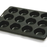 Norpro 12 Cup Nonstick Muffin Pan – Steel Bakeware for Cupcakes and Muffins