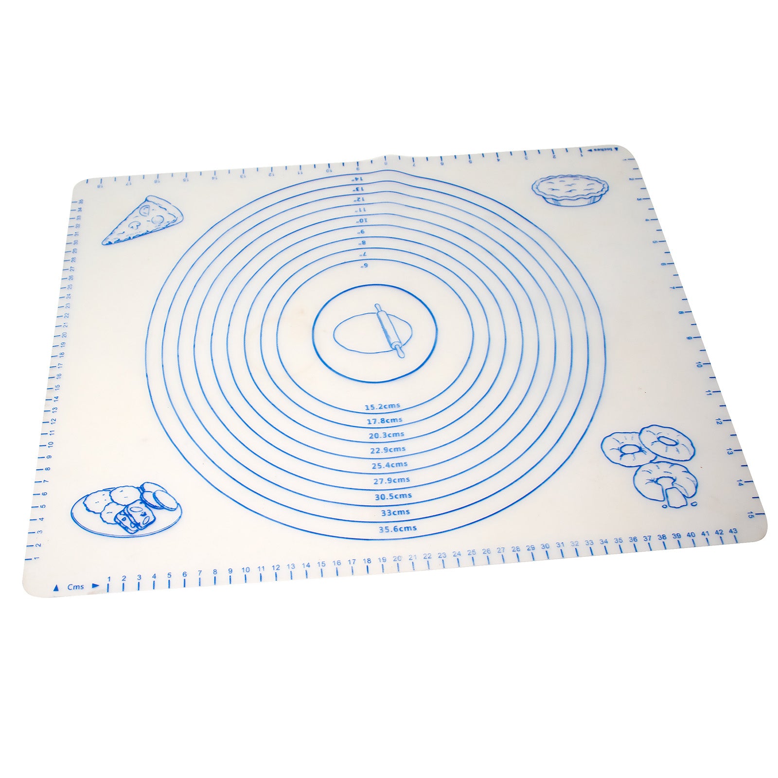 Norpro Silicone Pastry Mat with Measures, Non-Stick, One Size