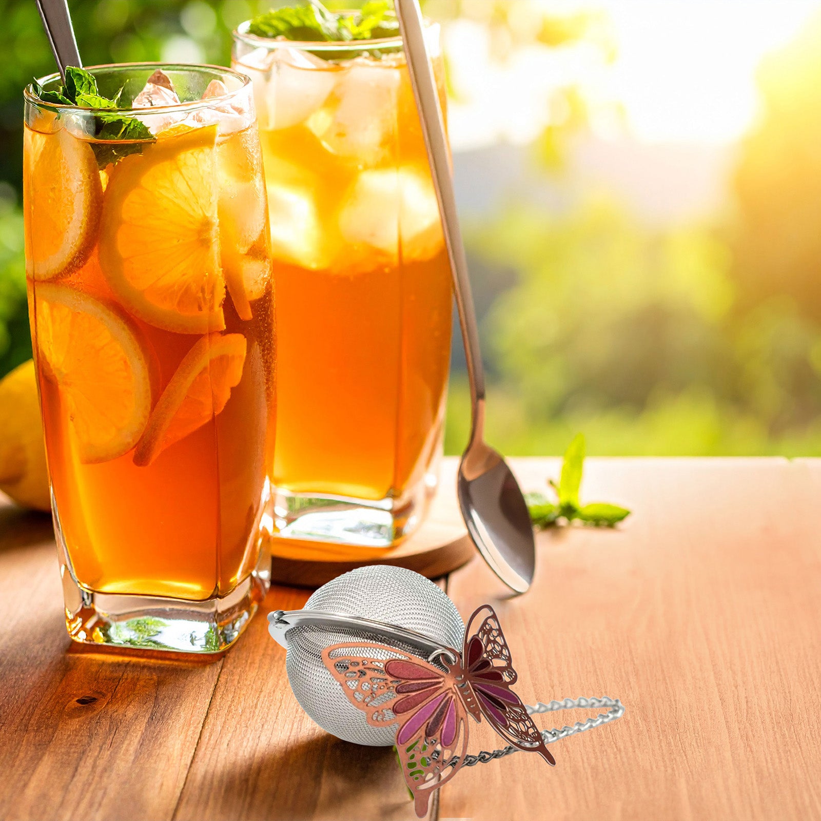 Norpro Stainless Steel Iced Tea Spoons, 8.25-Inch, Set of 2