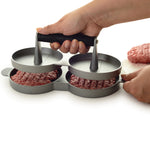 Norpro Nonstick Cast Aluminum Double Hamburger Press