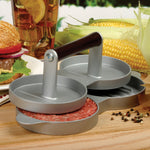 Norpro Nonstick Cast Aluminum Double Hamburger Press