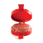 Norpro Nonstick Stuffed Burger Maker, Red