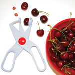 Norpro 8-Inch Deluxe Cherry Pitter, White