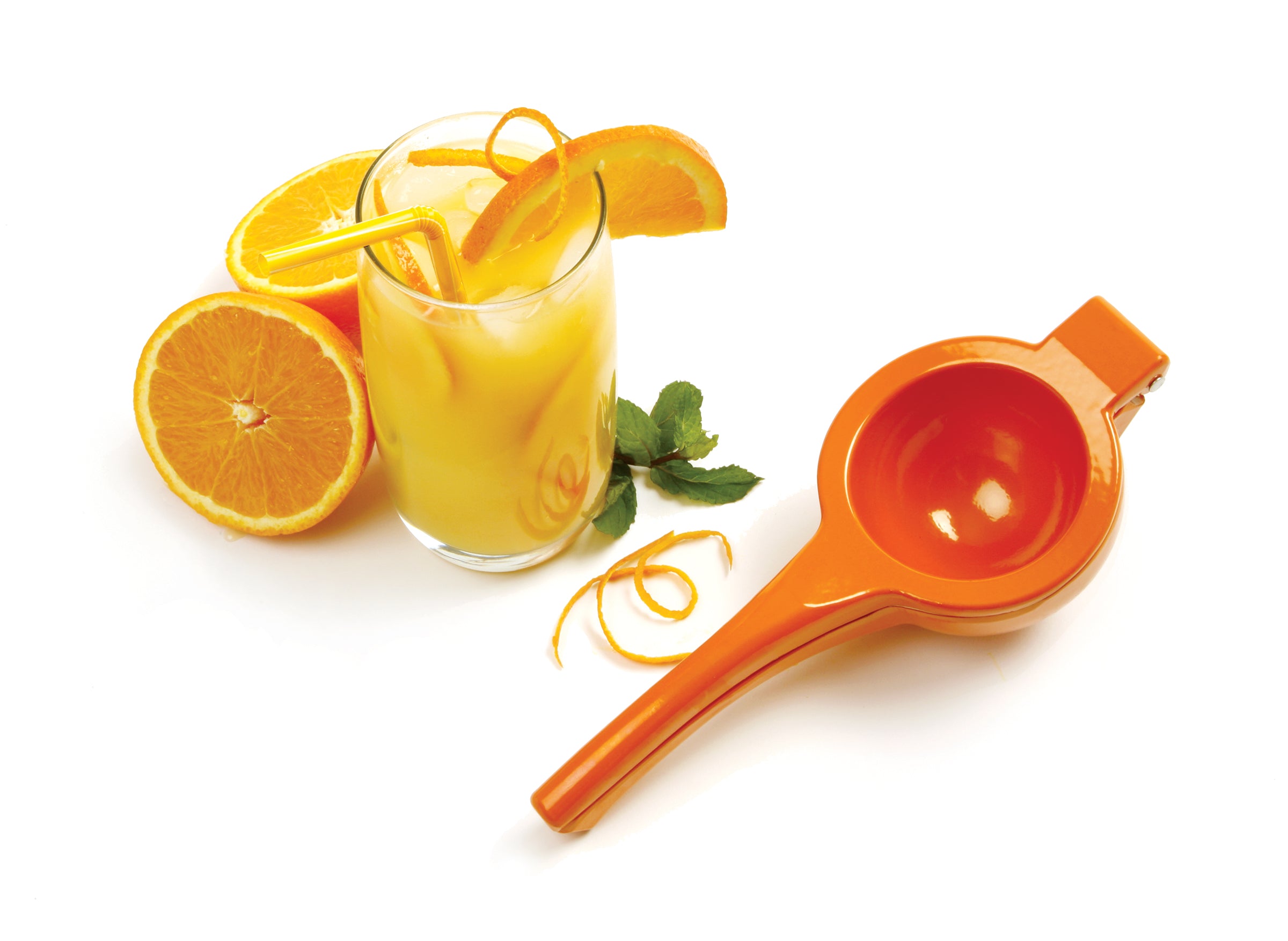 Norpro Aluminum Orange Juicer, Orange