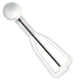 Norpro Ice Cream and Cookie Scoop – White Handle, Spring Action Release