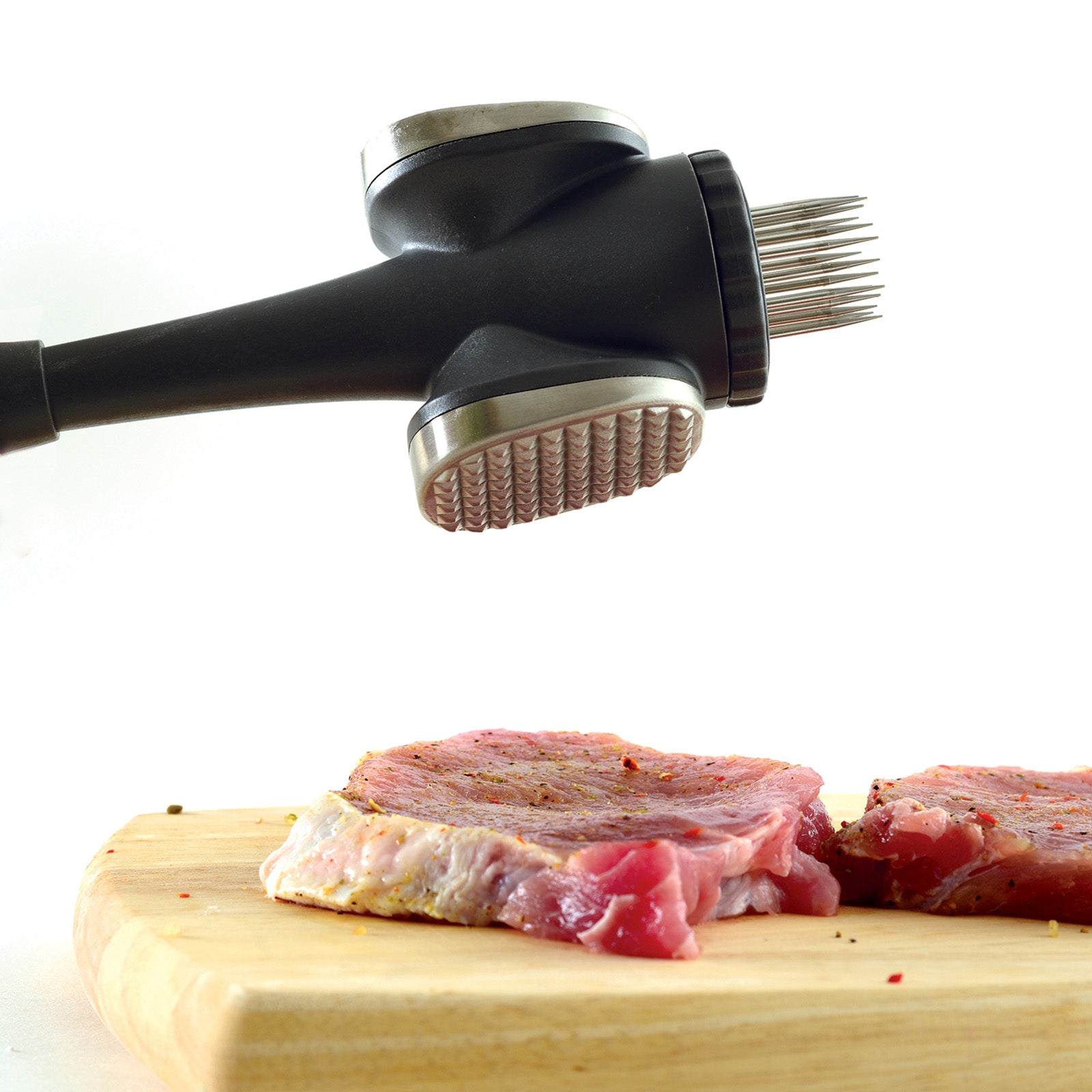 Norpro Deluxe 3-in-1 Meat Tenderizer and Hammer with Blade Tenderizer