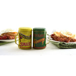 Norpro Retro Salt and Pepper Shaker Set, 2 Piece, Multicolor
