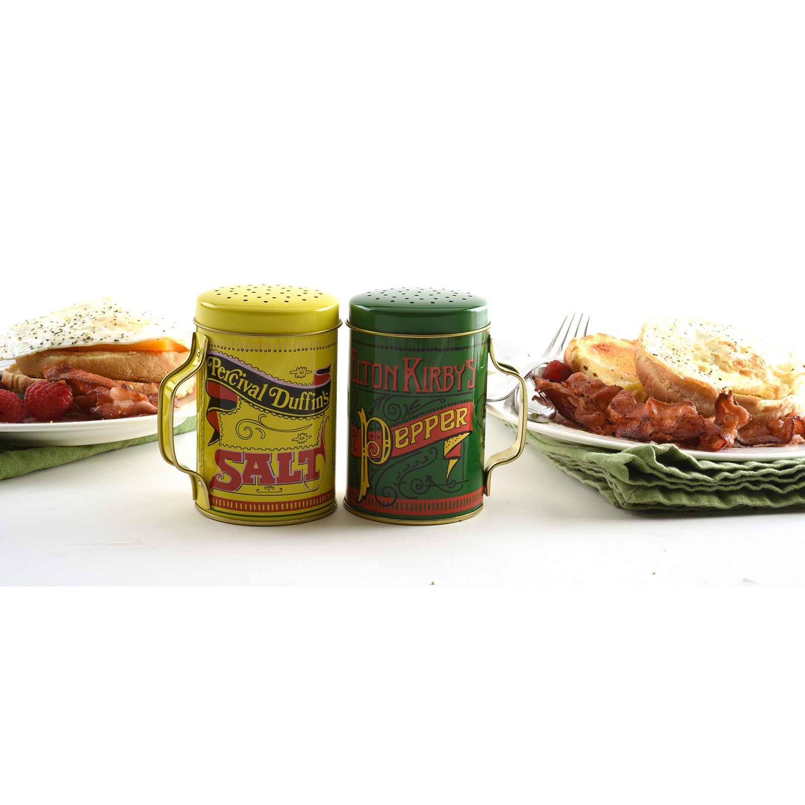 Norpro Retro Salt and Pepper Shaker Set, 2 Piece, Multicolor