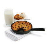 Norpro Pre-Seasoned Cast Iron Mini Pizza Skillet, Black