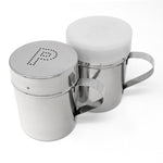Norpro Stainless Steel Salt and Pepper Shaker Set with Covers