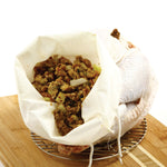Norpro Reusable Turkey Stuffing Bag, 10 x 17 Inch, Cotton/Polyester