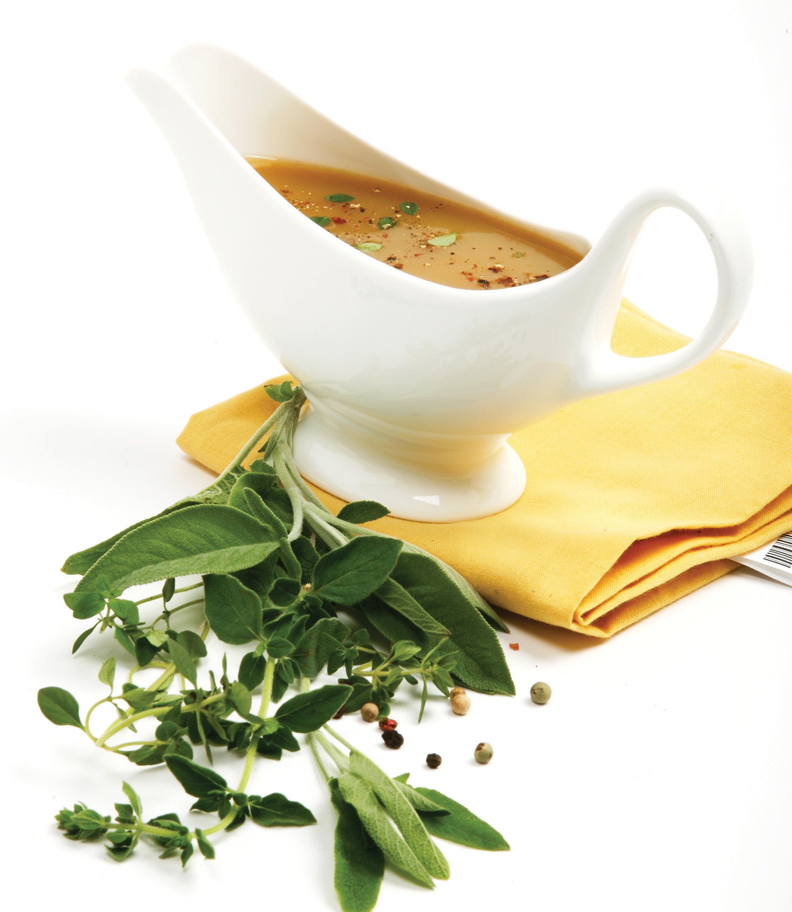 Norpro Porcelain Gravy Boat, 16 Ounce, White